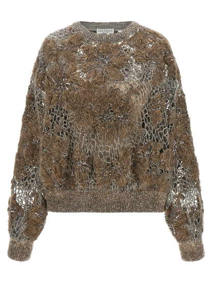 Brunello Cucinelli Jacke aus Wolle in Beige