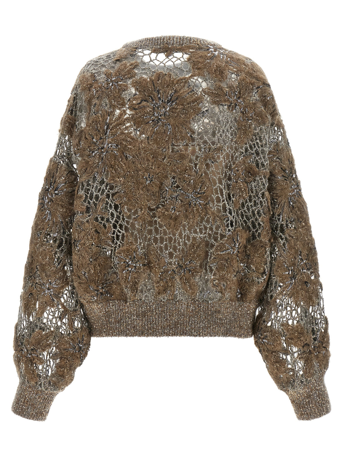 Brunello Cucinelli Jacke aus Wolle in Beige