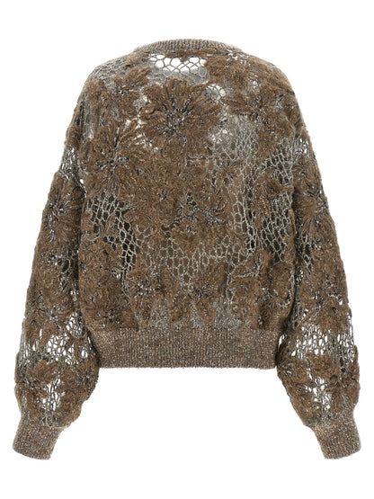 Brunello Cucinelli Jacke aus Wolle in Beige