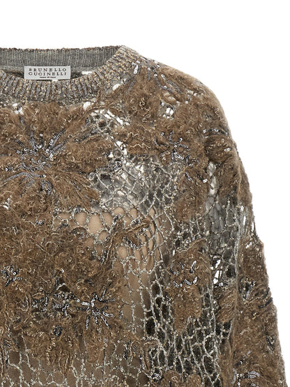 Brunello Cucinelli Jacke aus Wolle in Beige