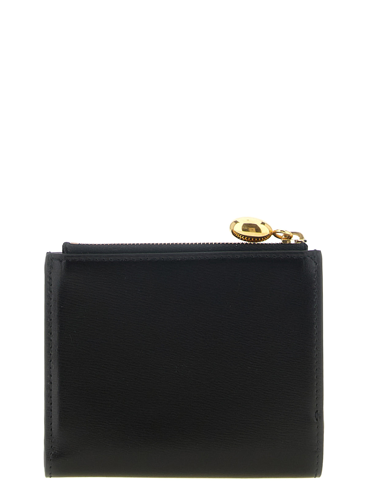 Jil Sander Kartenhalter aus Leder in Schwarz