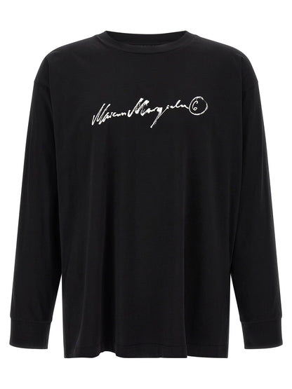 MM6 Maison Margiela T-Shirt aus Baumwolle in Schwarz