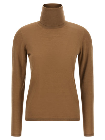 Max Mara Pullover aus Wolle in Beige