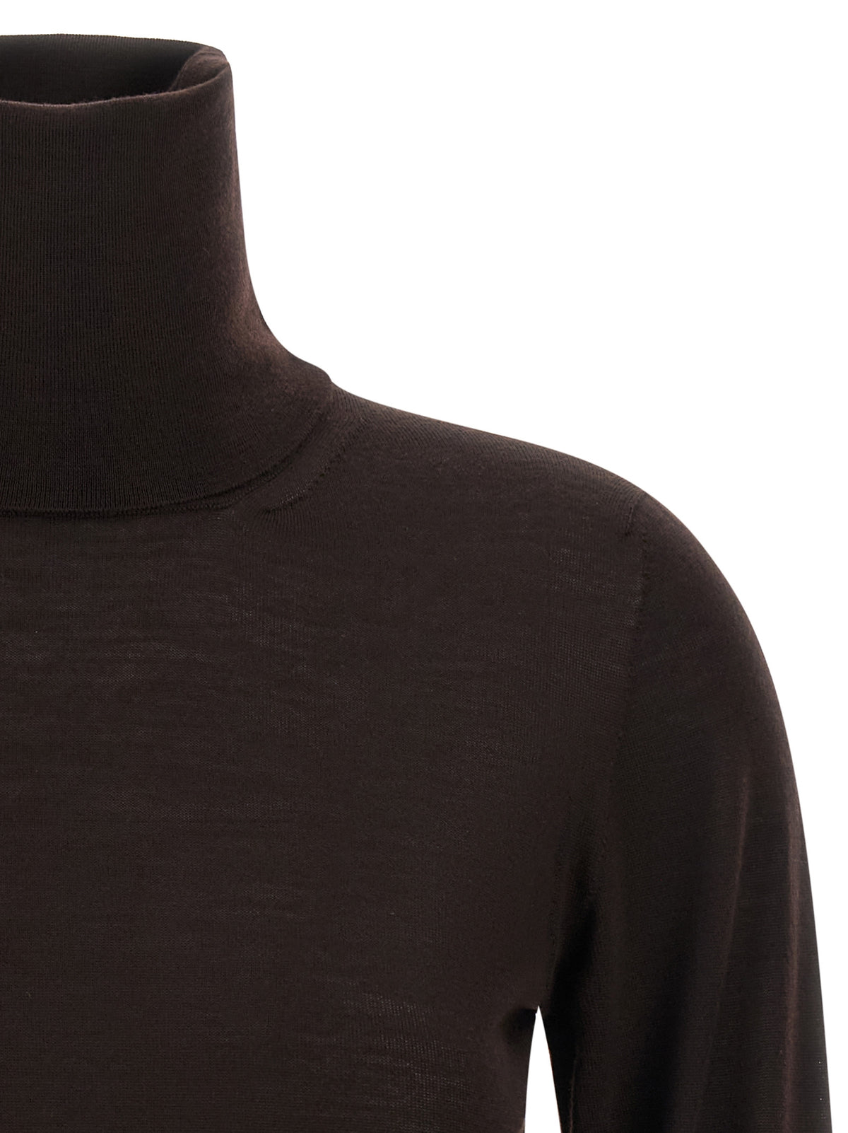 Max Mara Pullover aus Wolle in Braun