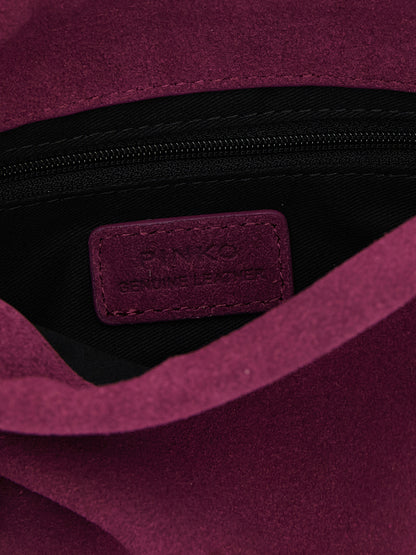 PINKO Lila Lammleder Clutch – Produktansicht 4 | Arca Lucia