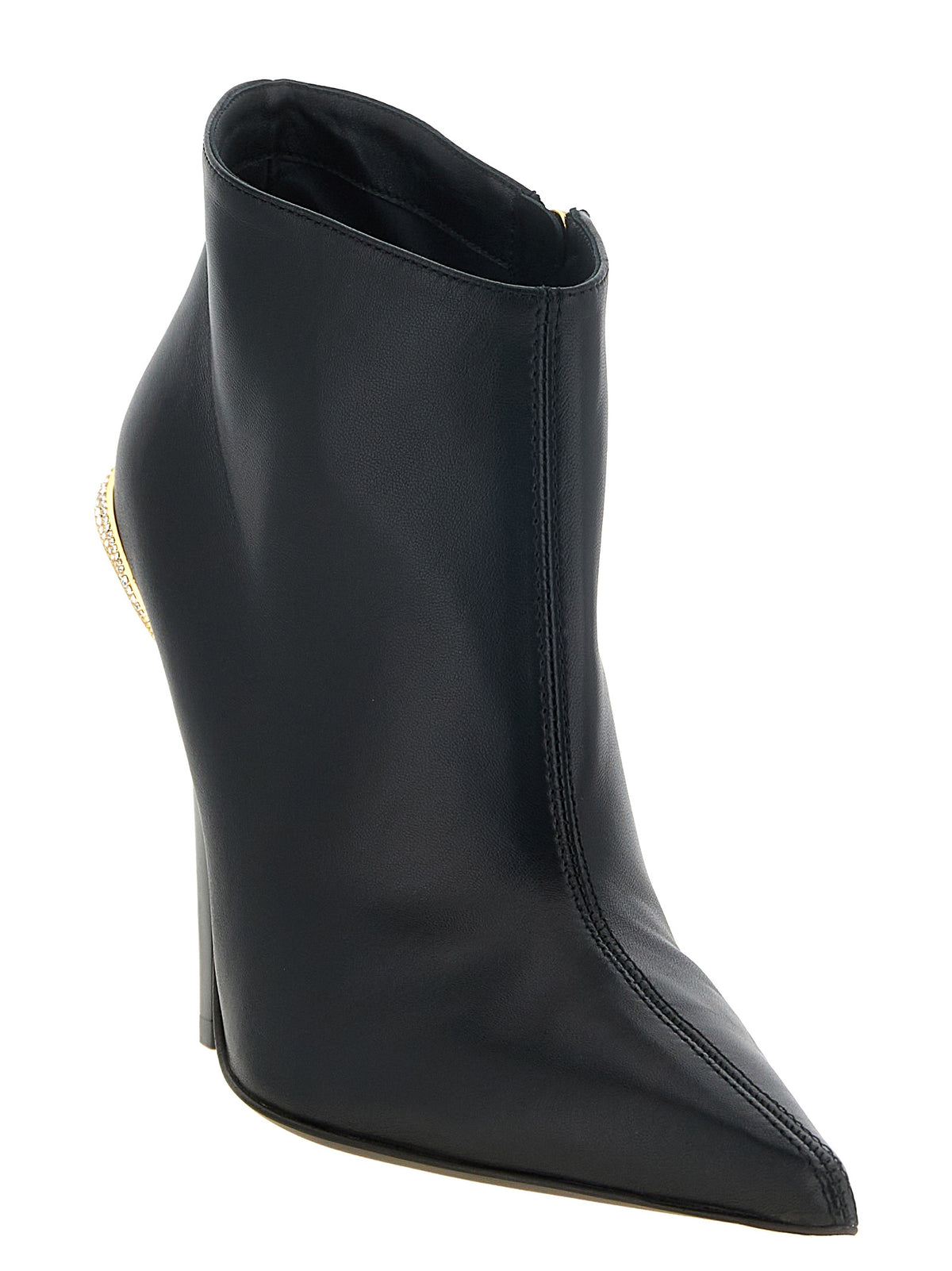 Giuseppe Zanotti Stiefeletten aus Leder in Schwarz