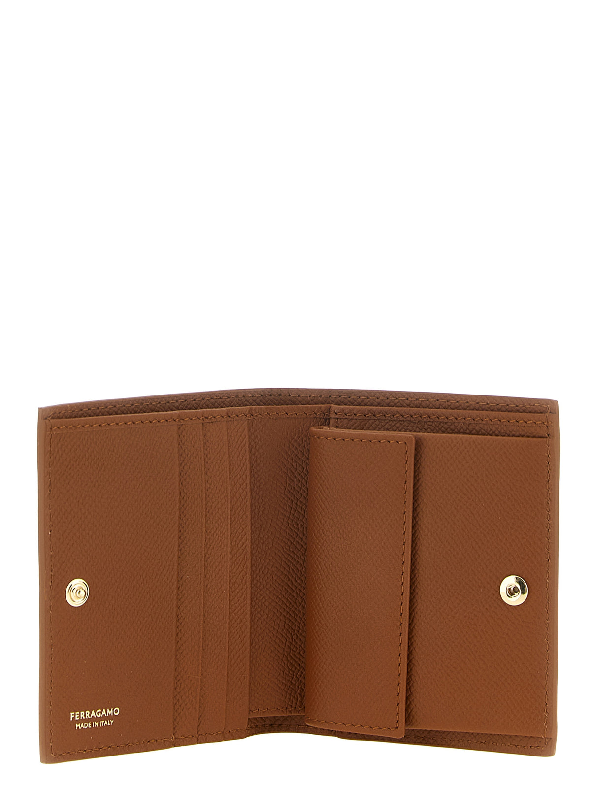 Ferragamo Kartenhalter aus Leder in Braun