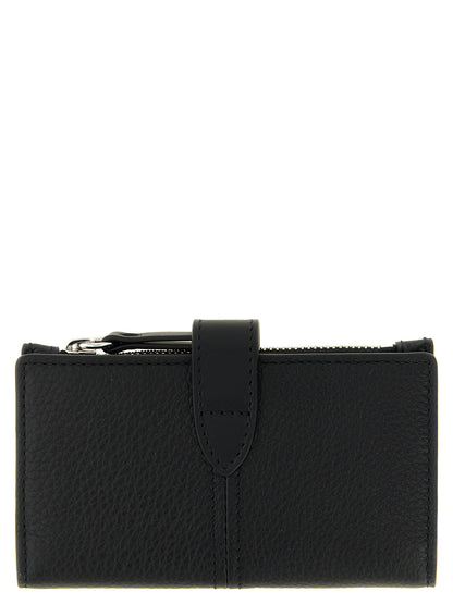 Maison Margiela Kartenhalter aus Leder in Schwarz
