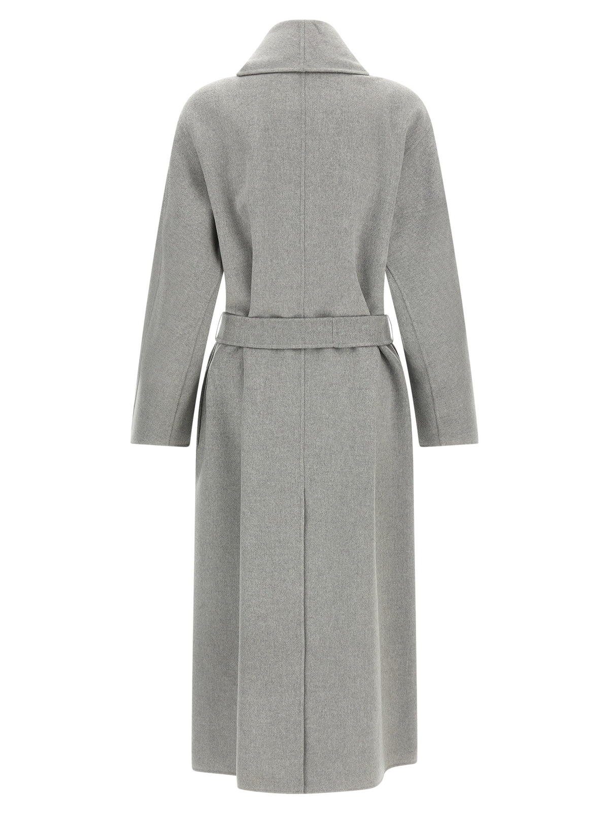 'S Max Mara Mantel aus Stoff in Grau
