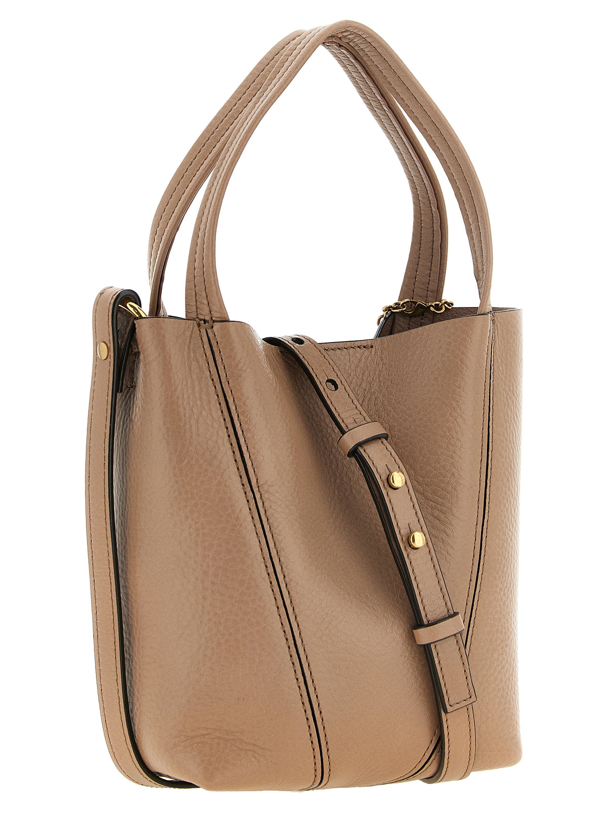 Chloé Tote Bag aus Leder in Gold