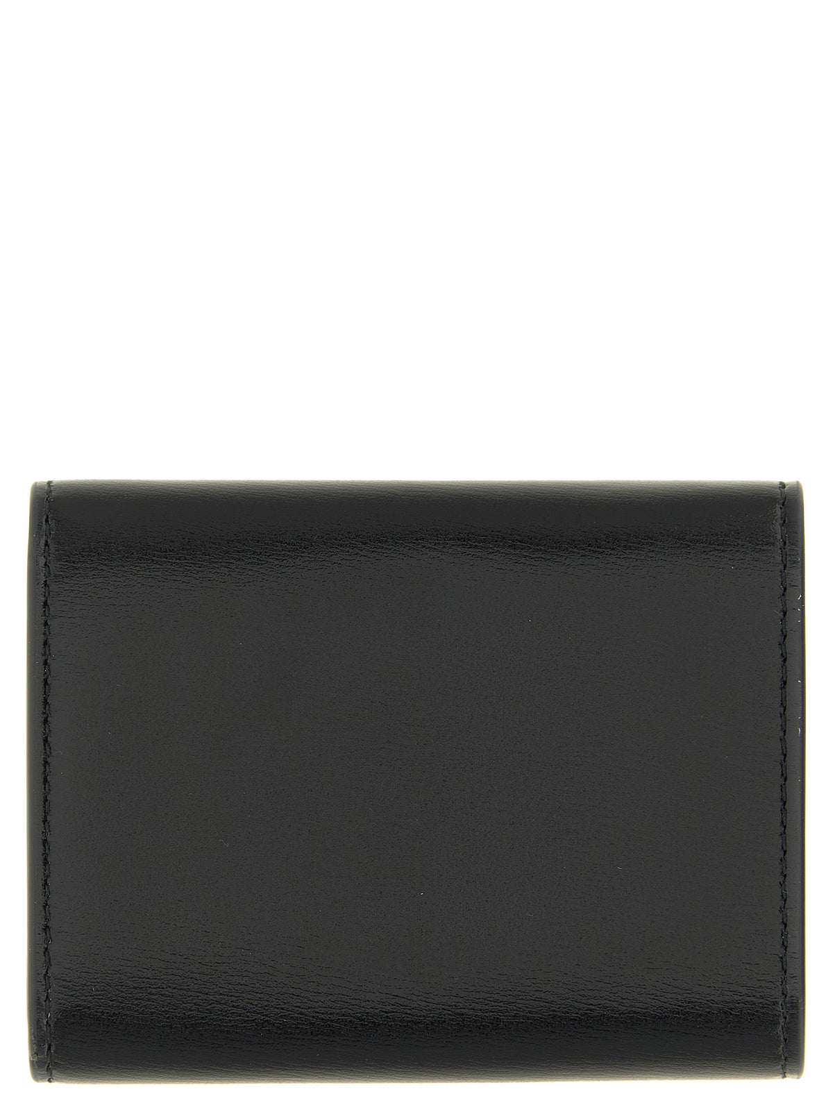 Jil Sander Kartenhalter aus Leder in Schwarz