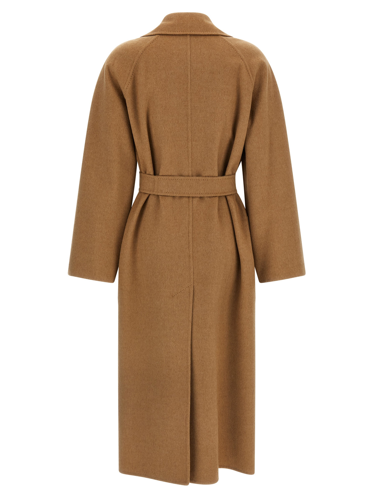 Max Mara Mantel aus Stoff in Beige