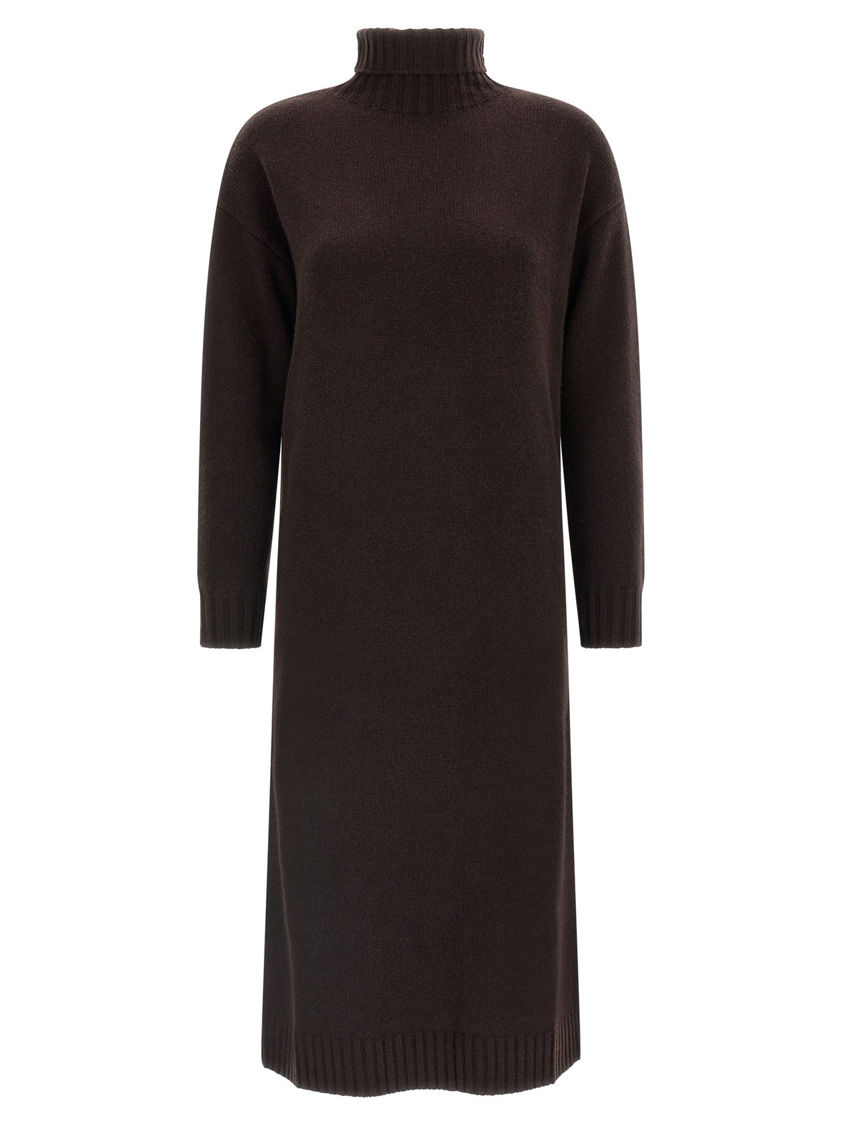 Max Mara Kleid aus Kaschmir in Braun