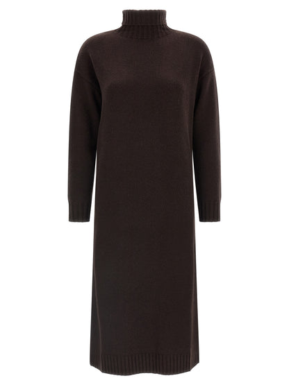 Max Mara Kleid aus Kaschmir in Braun
