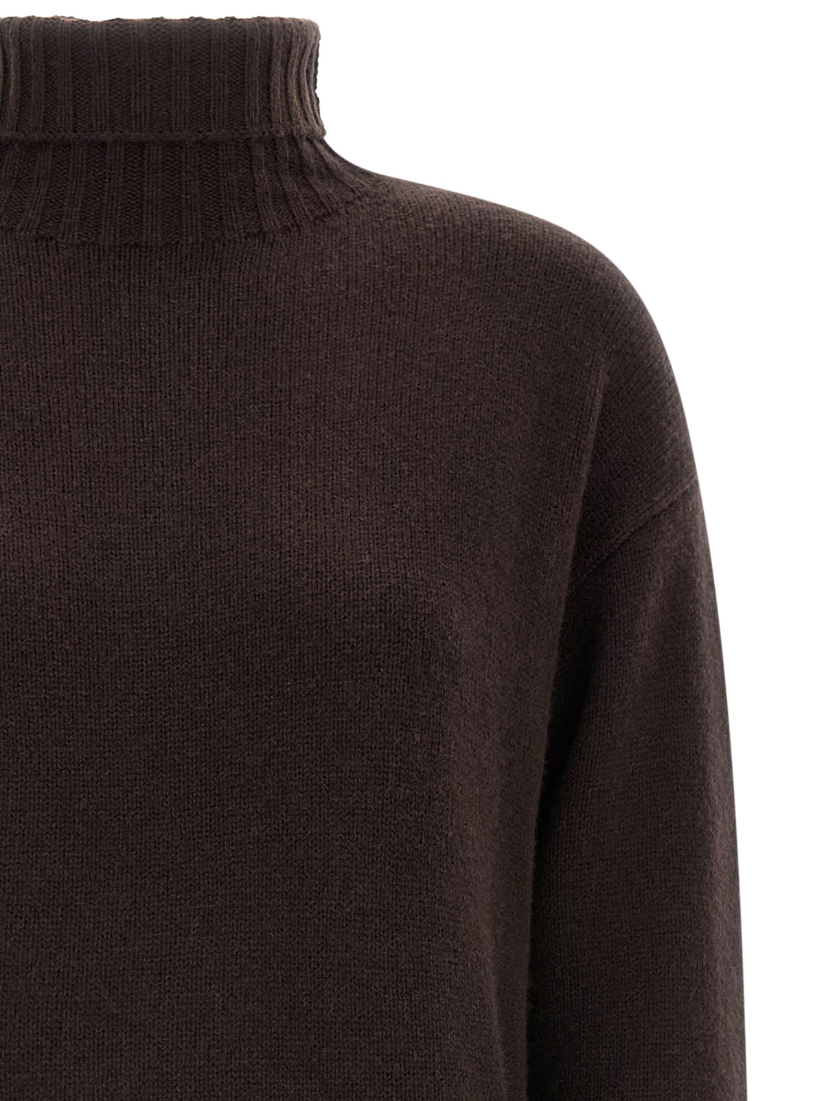 Max Mara Kleid aus Kaschmir in Braun