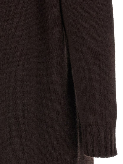 Max Mara Kleid aus Kaschmir in Braun