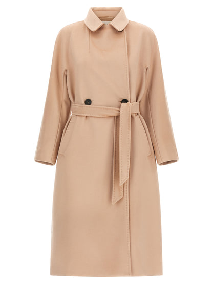 Max Mara Mantel in Mehrfarbig