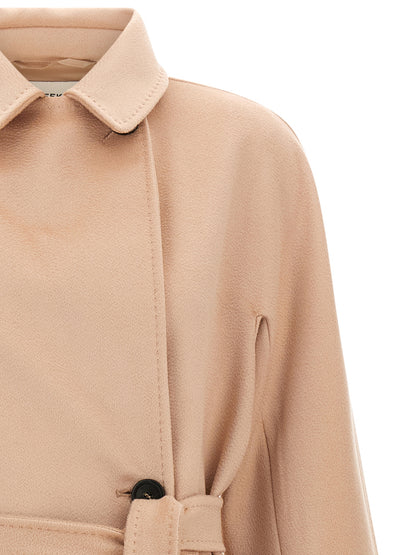 Max Mara Mantel in Mehrfarbig
