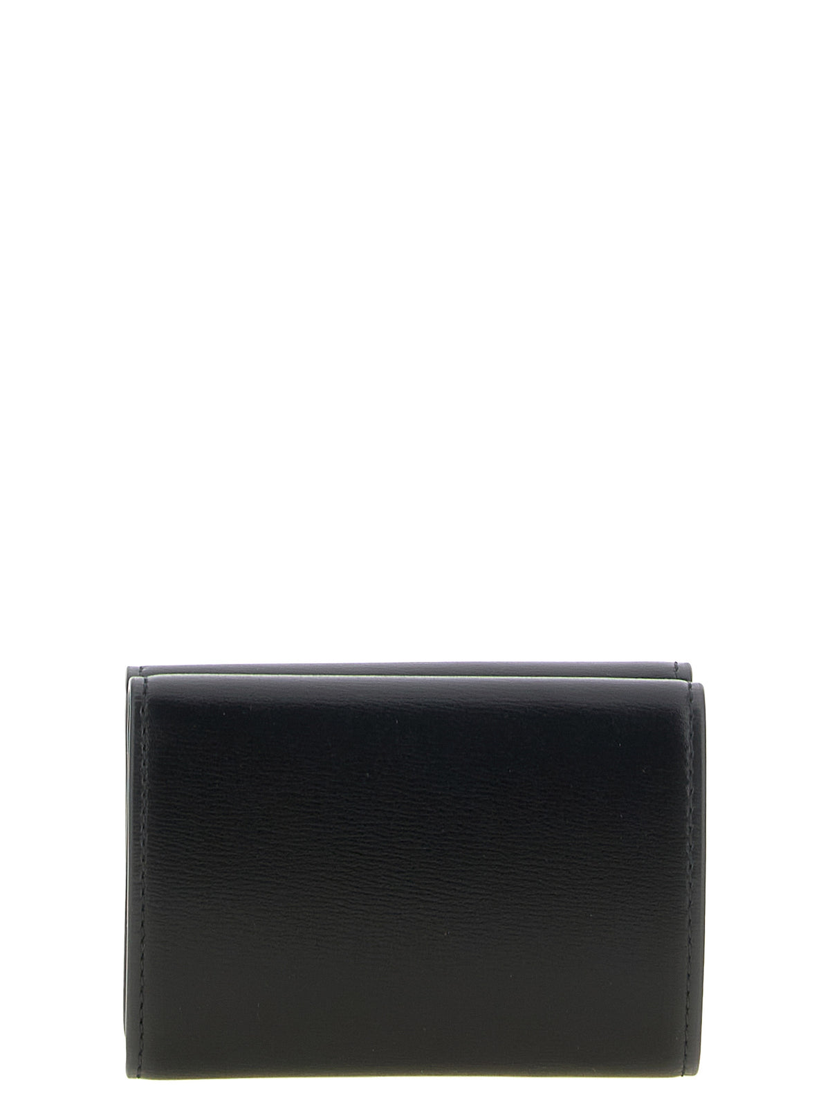 Jil Sander Kartenhalter aus Leder in Schwarz