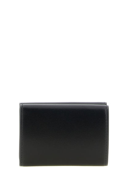 Jil Sander Kartenhalter aus Leder in Schwarz
