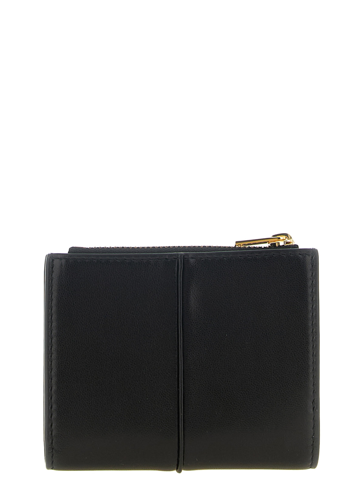 Jil Sander Kartenhalter aus Leder in Schwarz