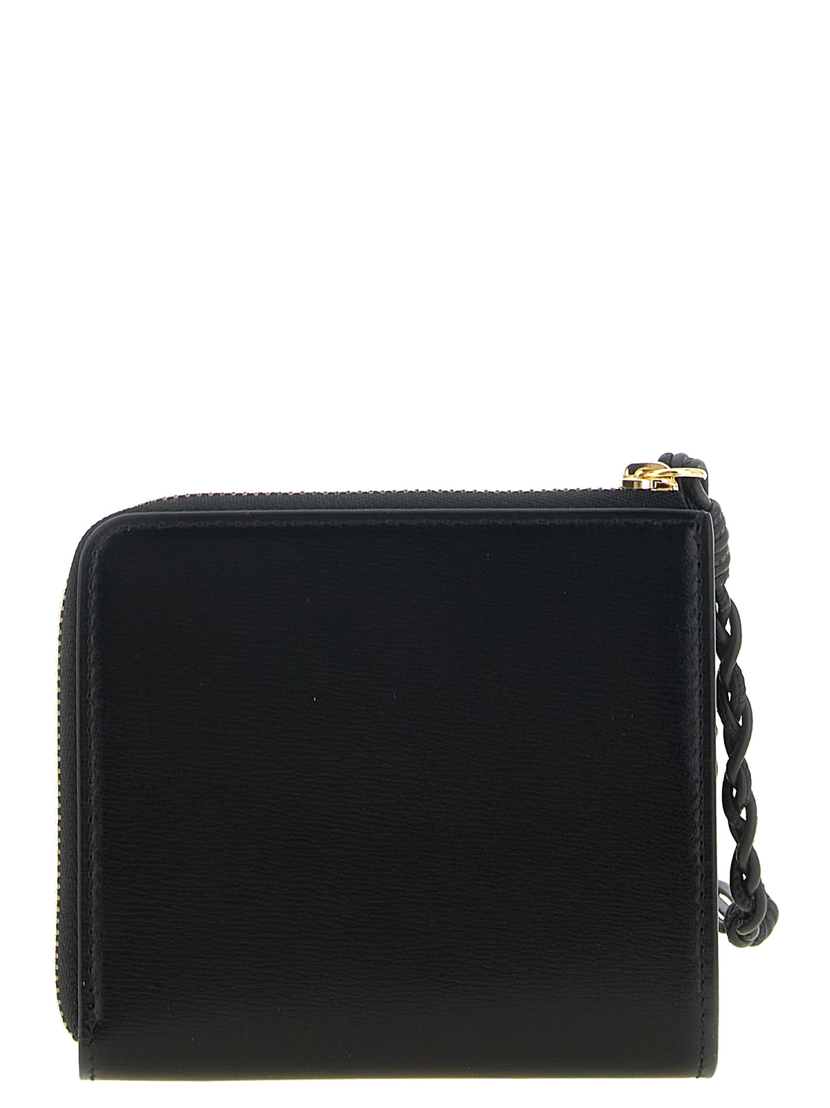 Jil Sander Kartenhalter aus Leder in Schwarz