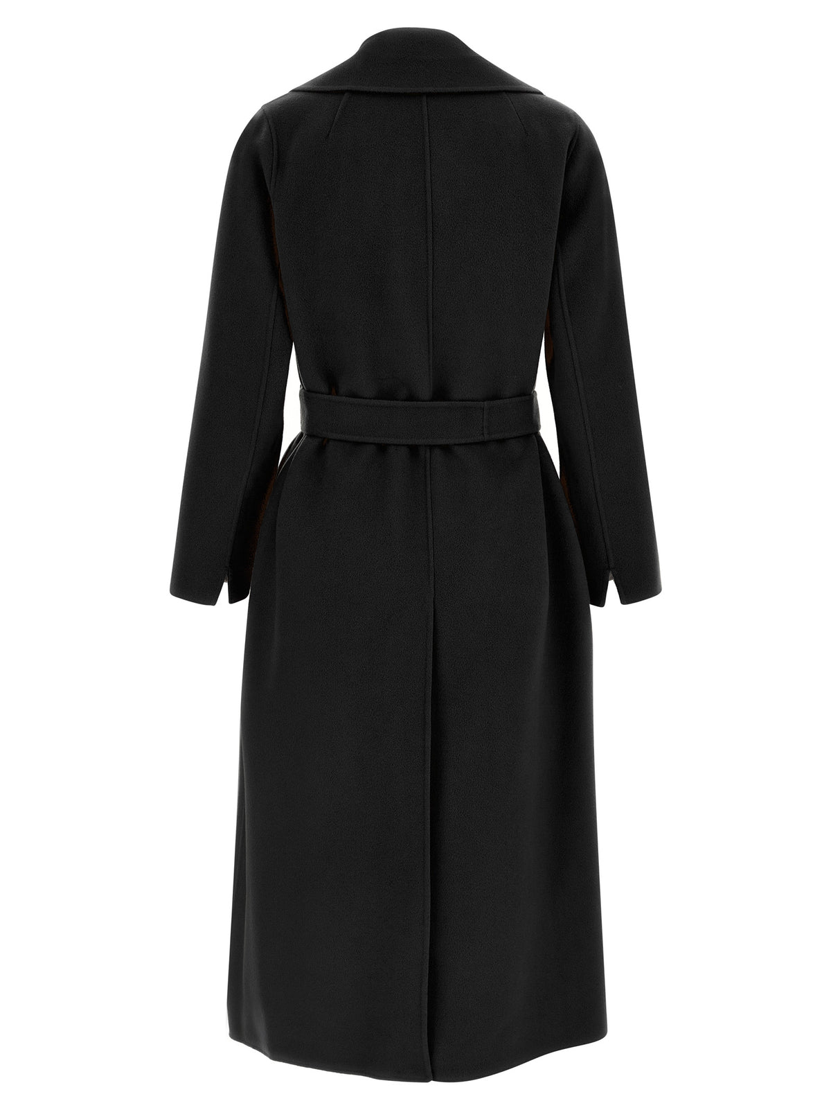 'S Max Mara Mantel aus Wolle in Schwarz