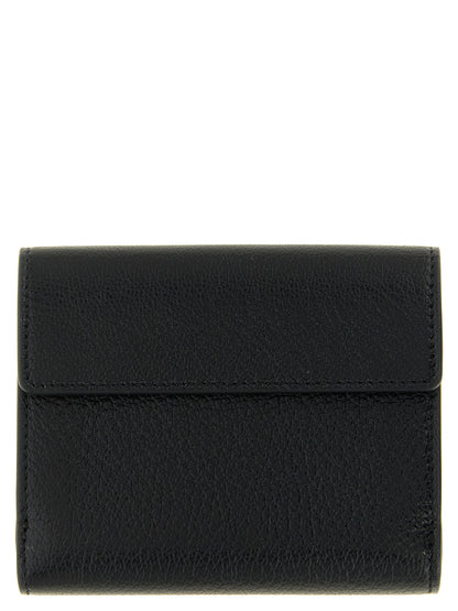 Chloé Kartenhalter aus Leder in Schwarz