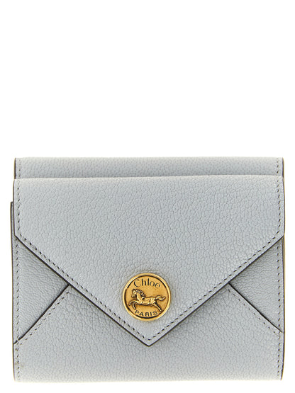 Chloé Kartenhalter aus Leder in Blau