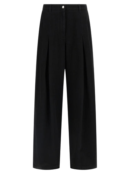 Dolce & Gabbana Jeans aus Baumwolle in Schwarz