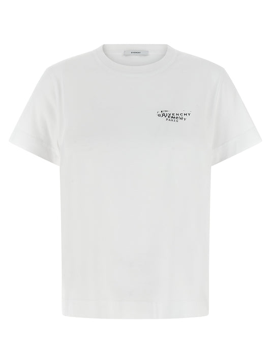 Givenchy T-Shirt aus Baumwolle in Weiß