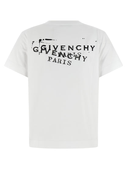 Givenchy T-Shirt aus Baumwolle in Weiß