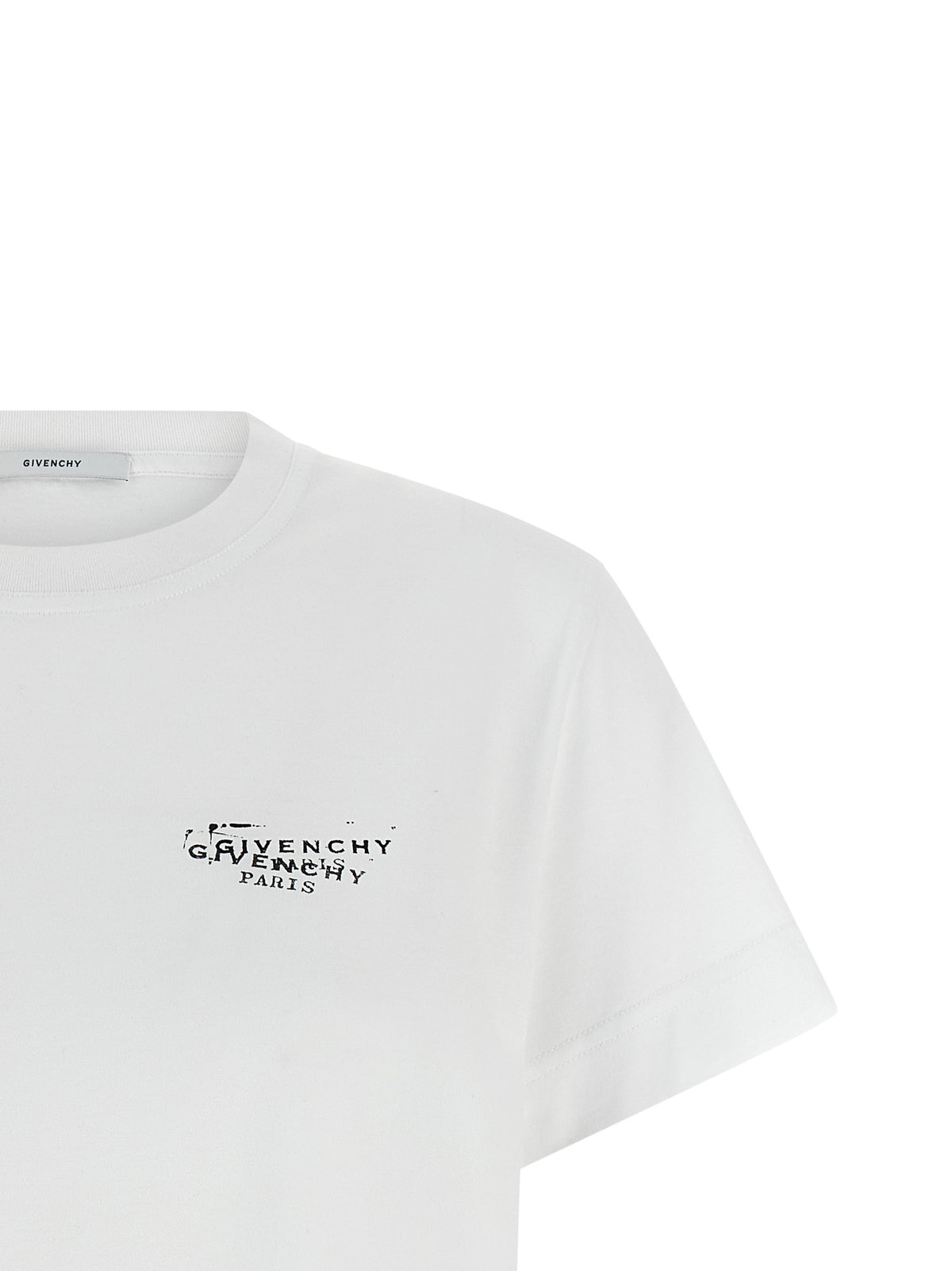 Givenchy T-Shirt aus Baumwolle in Weiß