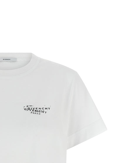 Givenchy T-Shirt aus Baumwolle in Weiß