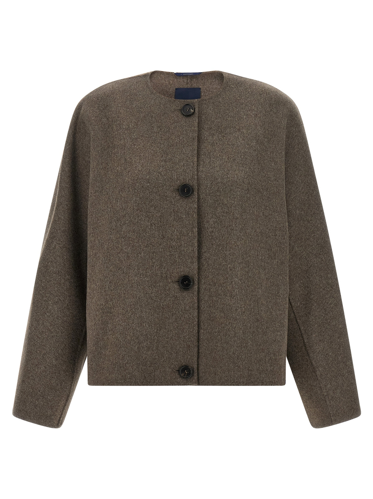 'S Max Mara Jacke aus Stoff in Braun