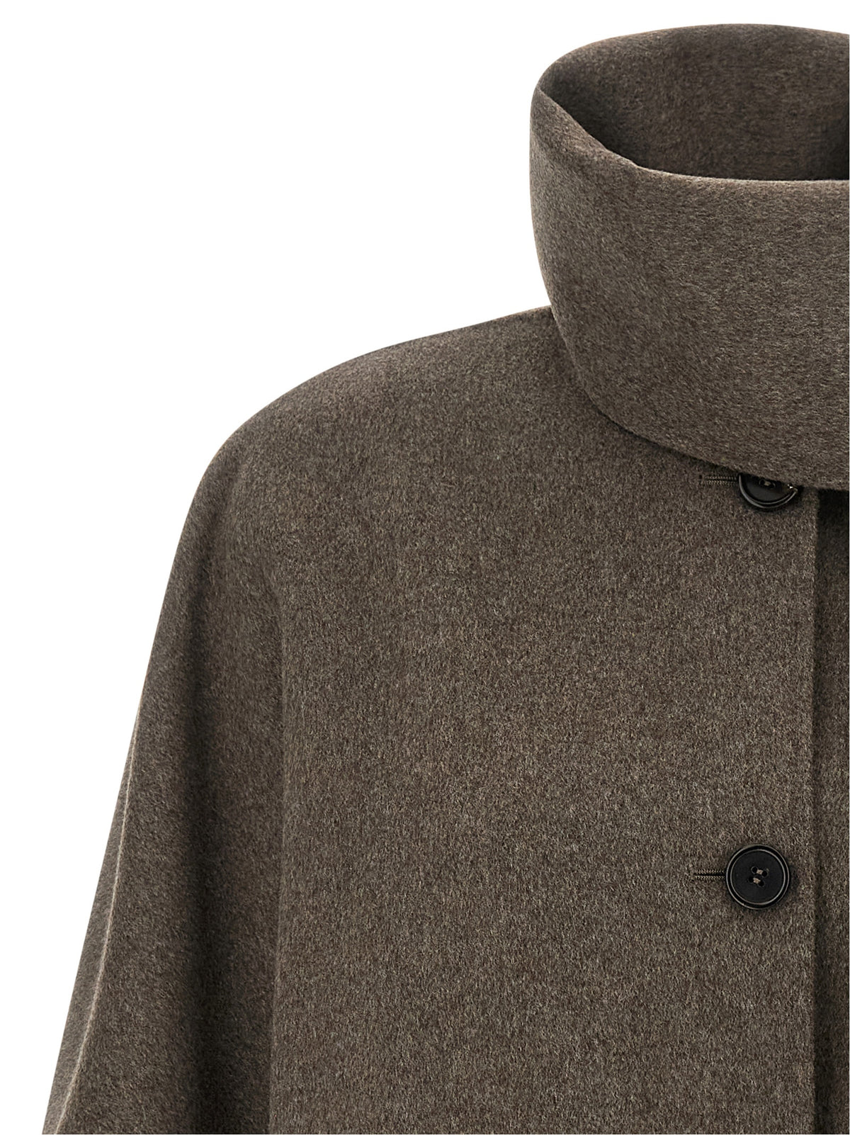 'S Max Mara Jacke aus Stoff in Braun
