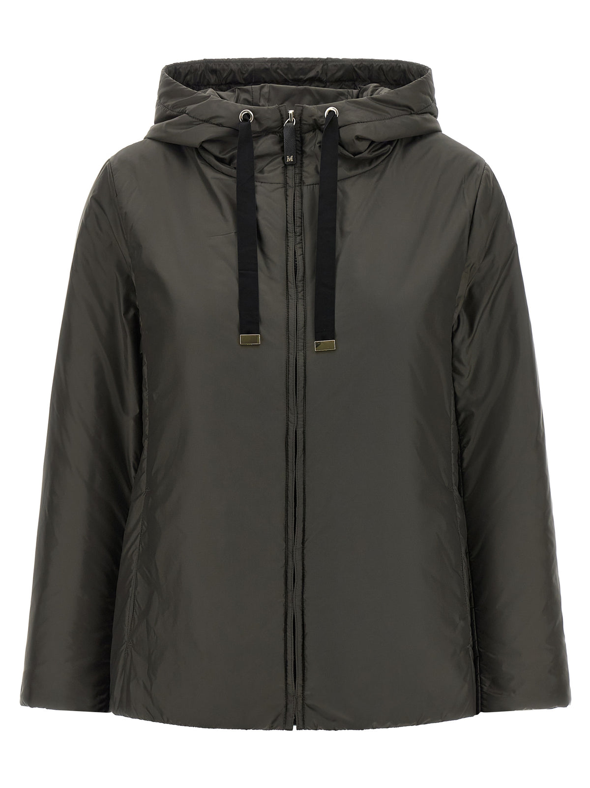 Max Mara Jacke aus Canvas in Grün