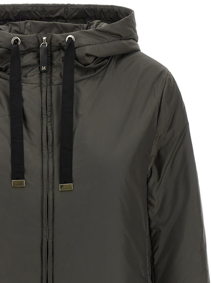 Max Mara Jacke aus Canvas in Grün