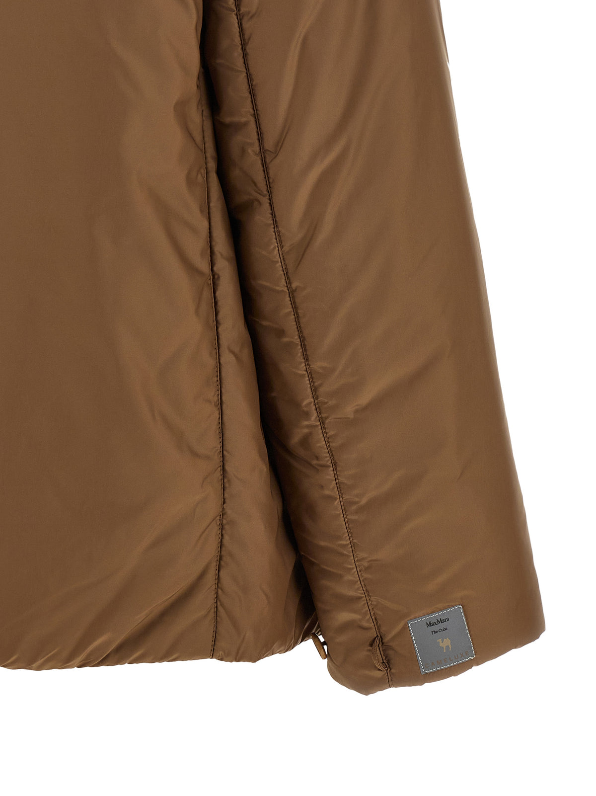Max Mara Jacke aus Canvas in Braun