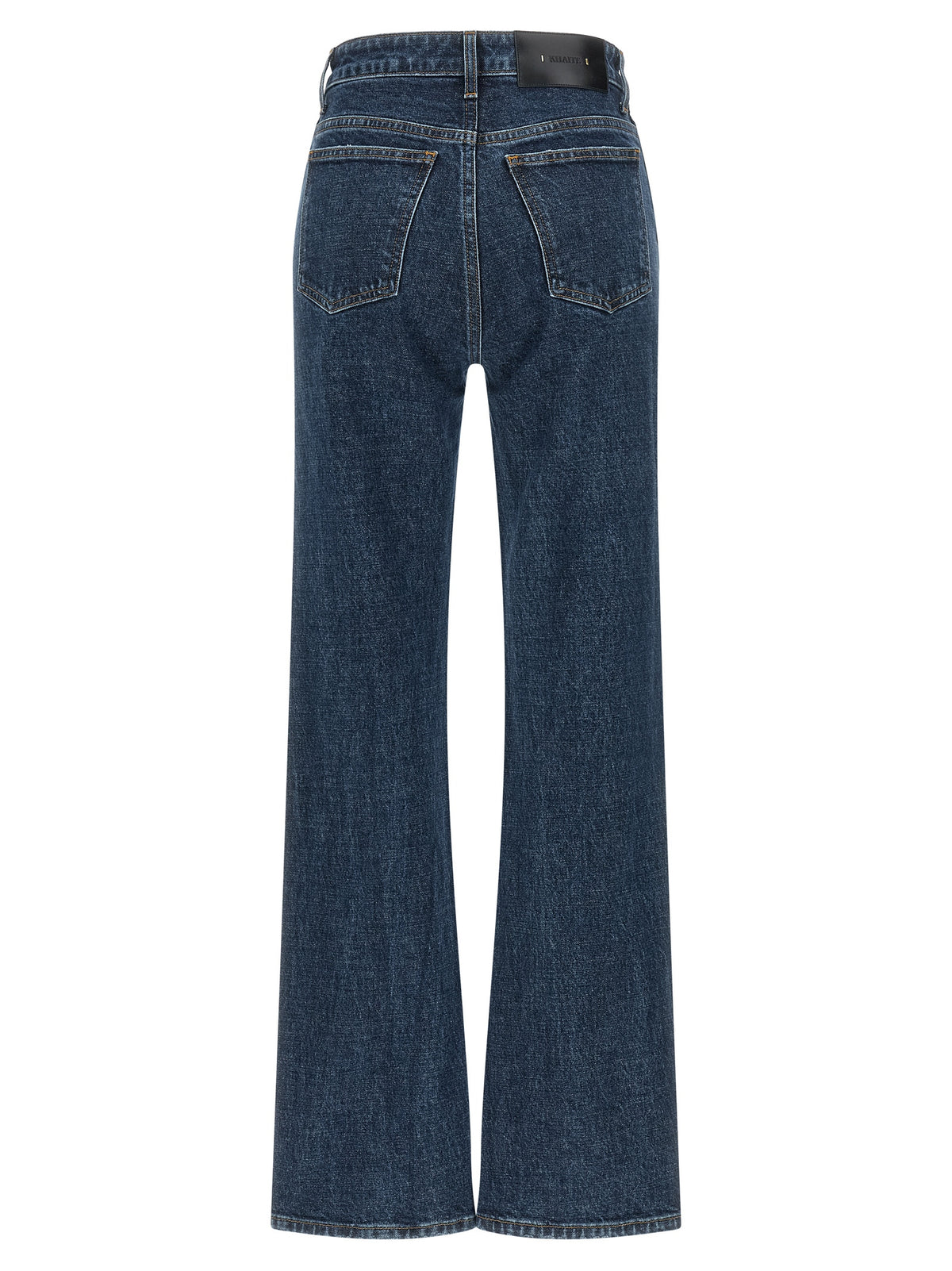 Khaite Jeans aus Leder in Schwarz