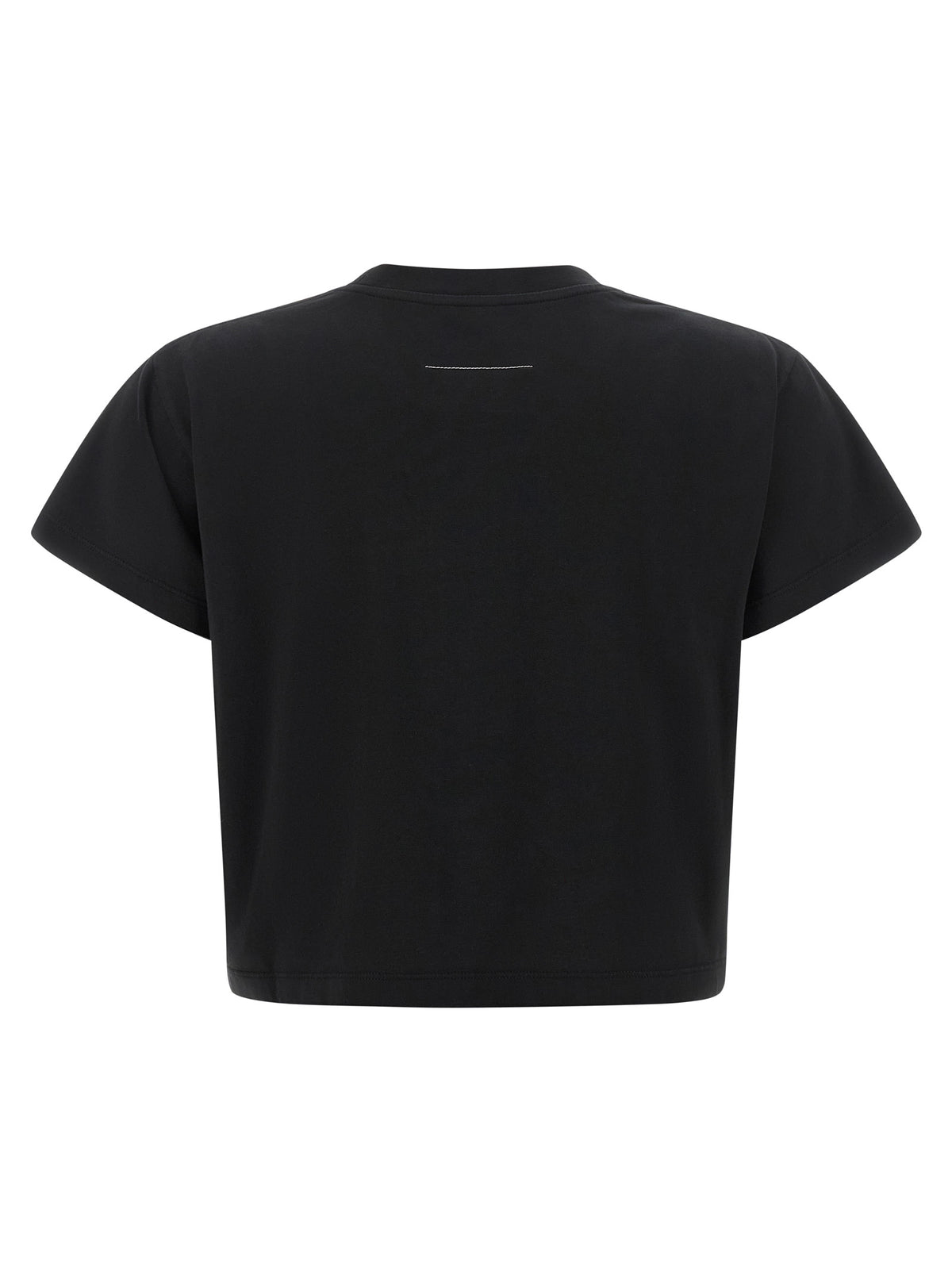 MM6 Maison Margiela T-Shirt aus Baumwolle in Schwarz