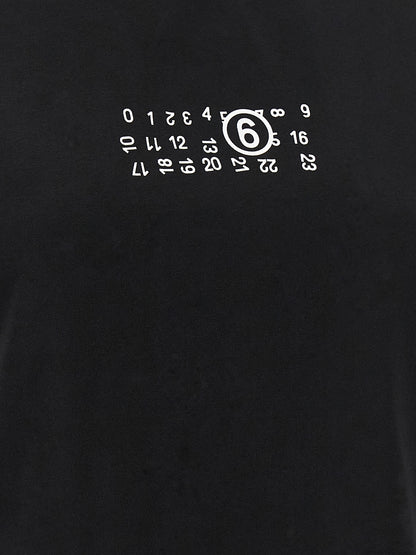 MM6 Maison Margiela T-Shirt aus Baumwolle in Schwarz