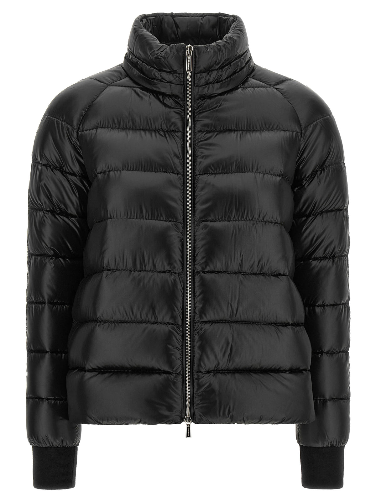 MooRER Schwarze Woll-Shell-Jacke – Produktansicht 2 | Arca Lucia