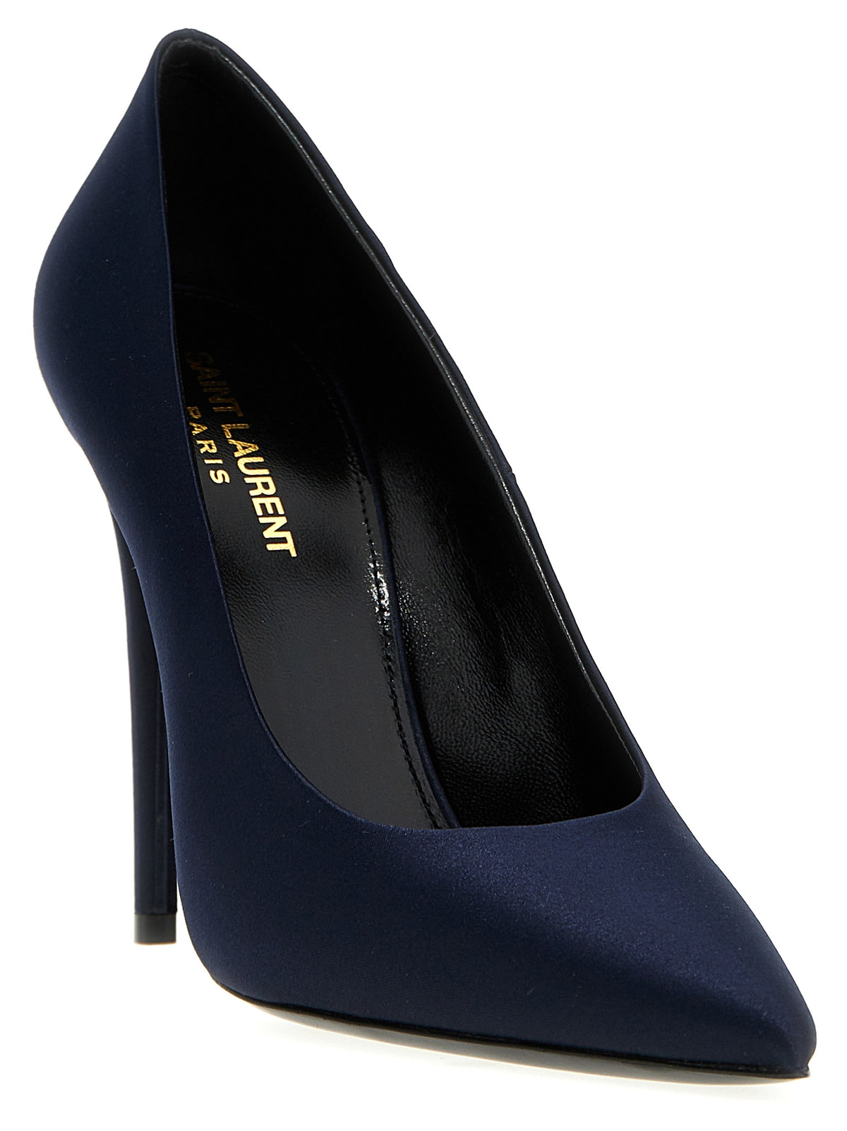 Saint Laurent Pumps aus Polyester in Blau