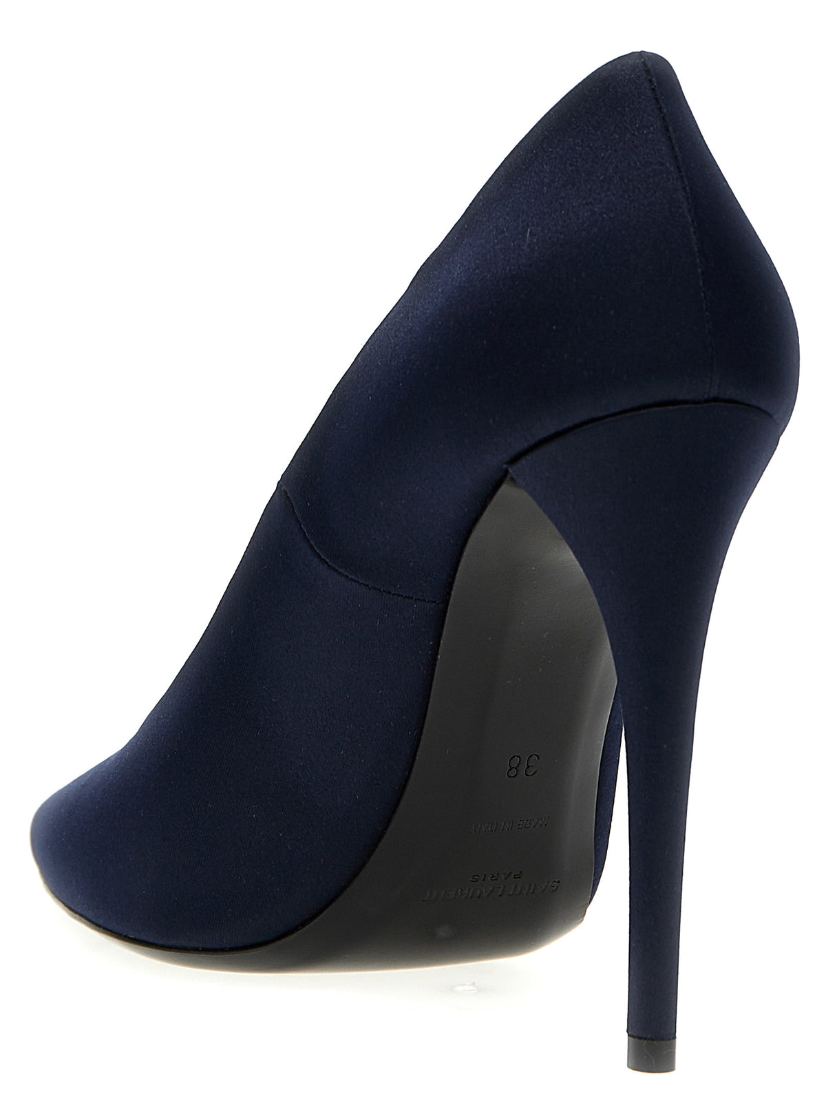 Saint Laurent Pumps aus Polyester in Blau