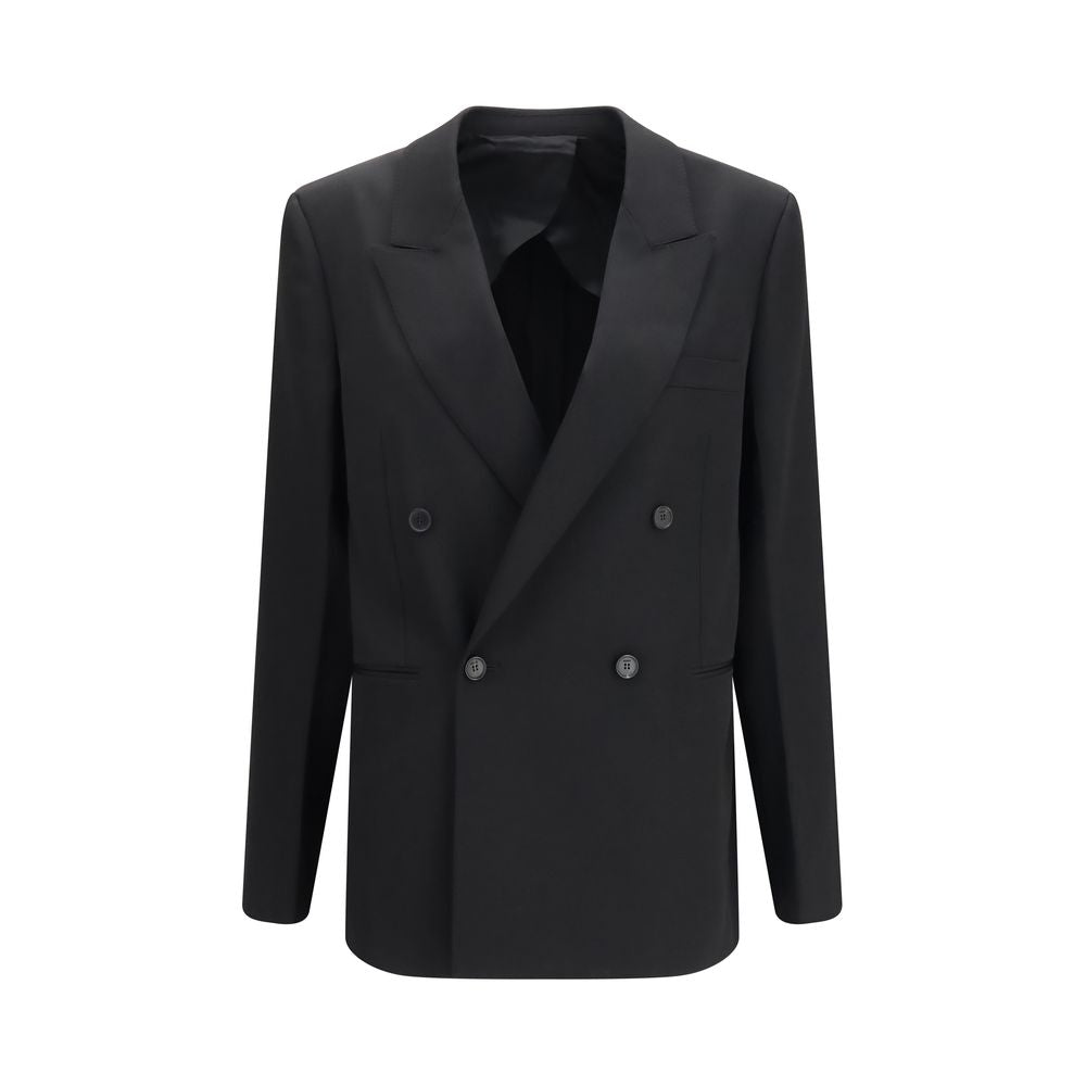 Fendi Blazer aus Wolle in Schwarz