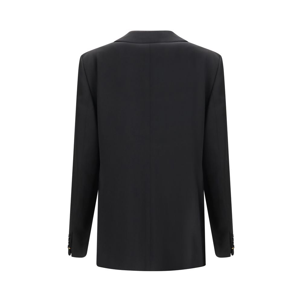 Fendi Blazer aus Wolle in Schwarz