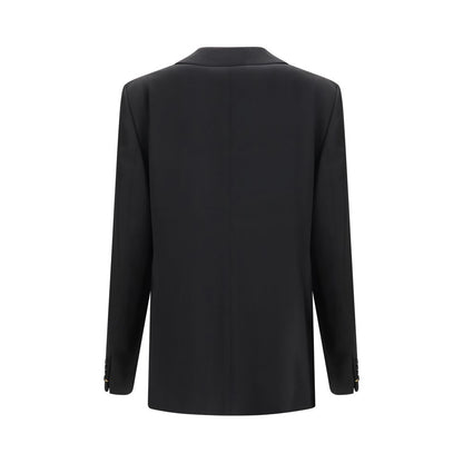 Fendi Blazer aus Wolle in Schwarz