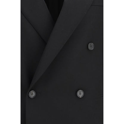 Fendi Blazer aus Wolle in Schwarz