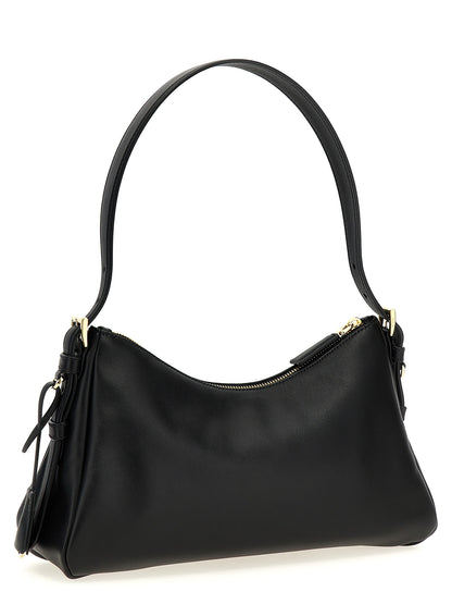 Prada Schultertasche aus Leder in Schwarz